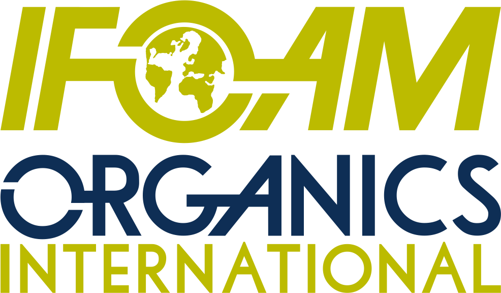 IFOAM Organics International logo — global umbrella organization for organic agriculture